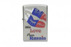 Зажигалка Zippo Z205 WITH LOVE FROM RUSSIA